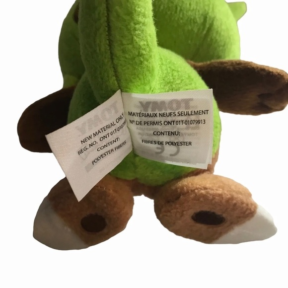 Tomy Pokemon Chespin Grass Starter 9" Stuffed Animal Plush Doll Toy Green Brown - Picture 4 of 7